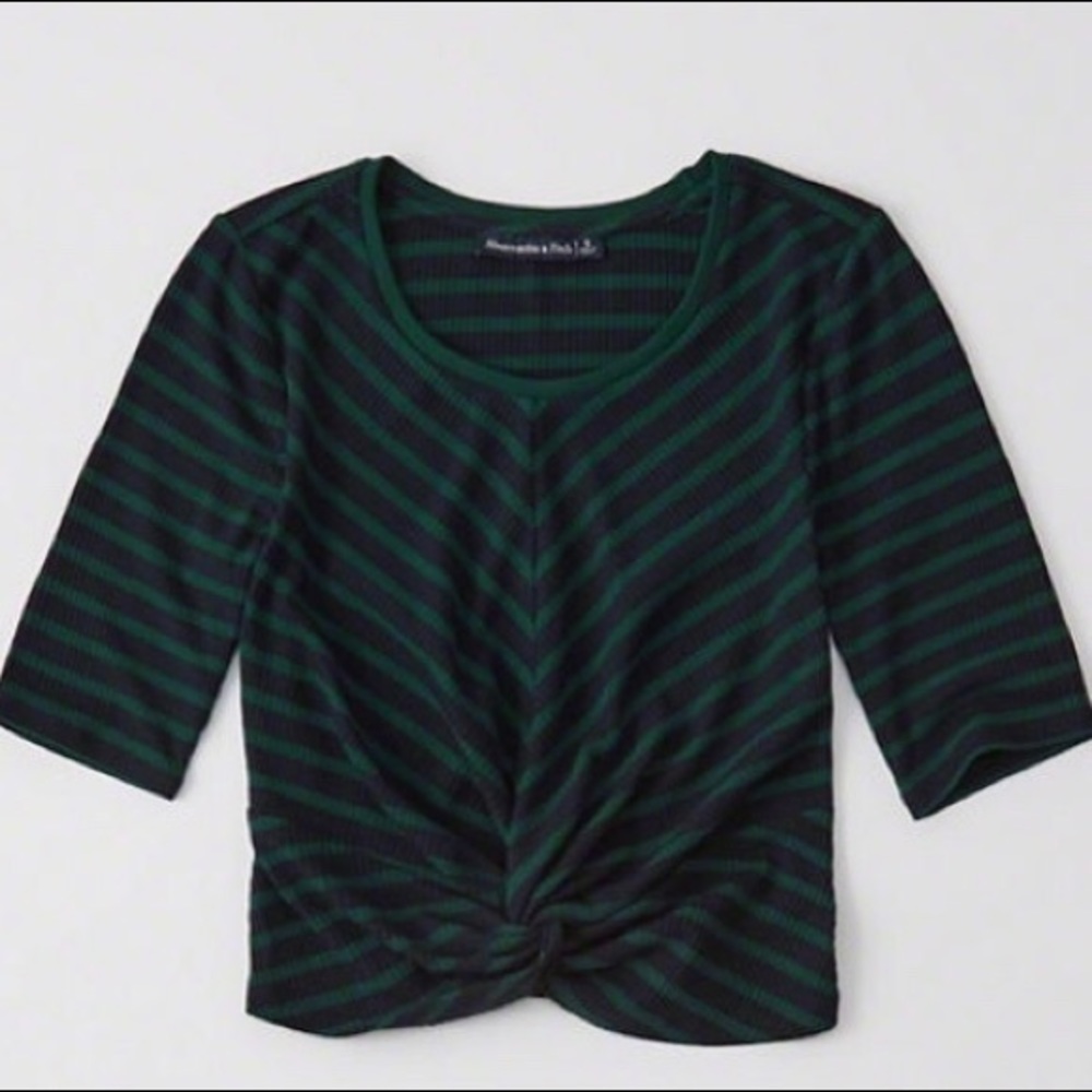 NWT Abercrombie Stripe Knot  Top XS-S-M Available